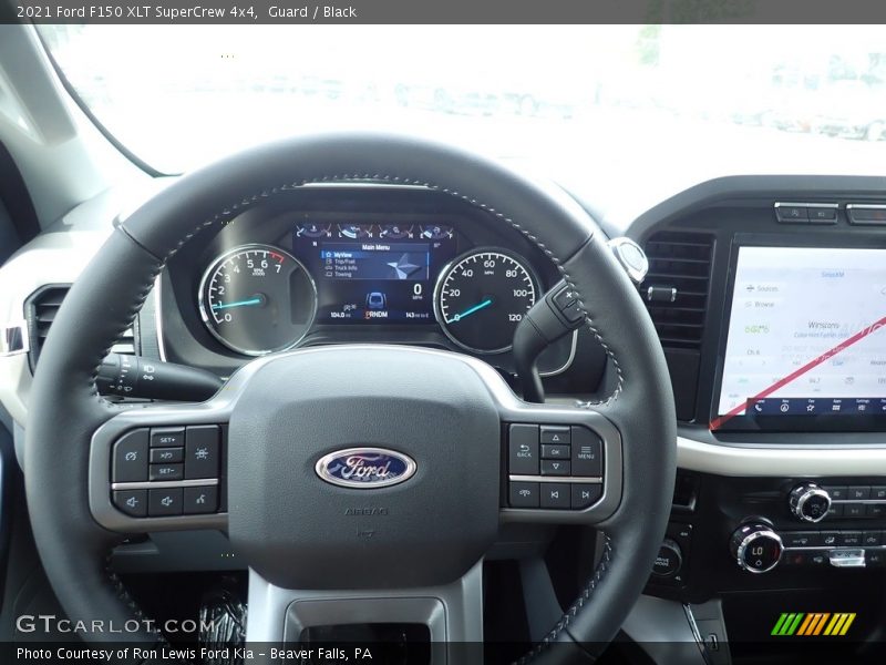 Guard / Black 2021 Ford F150 XLT SuperCrew 4x4