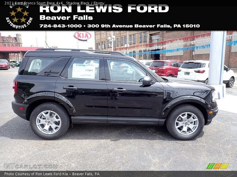 Shadow Black / Ebony 2021 Ford Bronco Sport Base 4x4