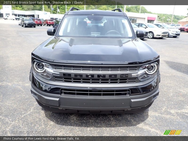 Shadow Black / Ebony 2021 Ford Bronco Sport Base 4x4