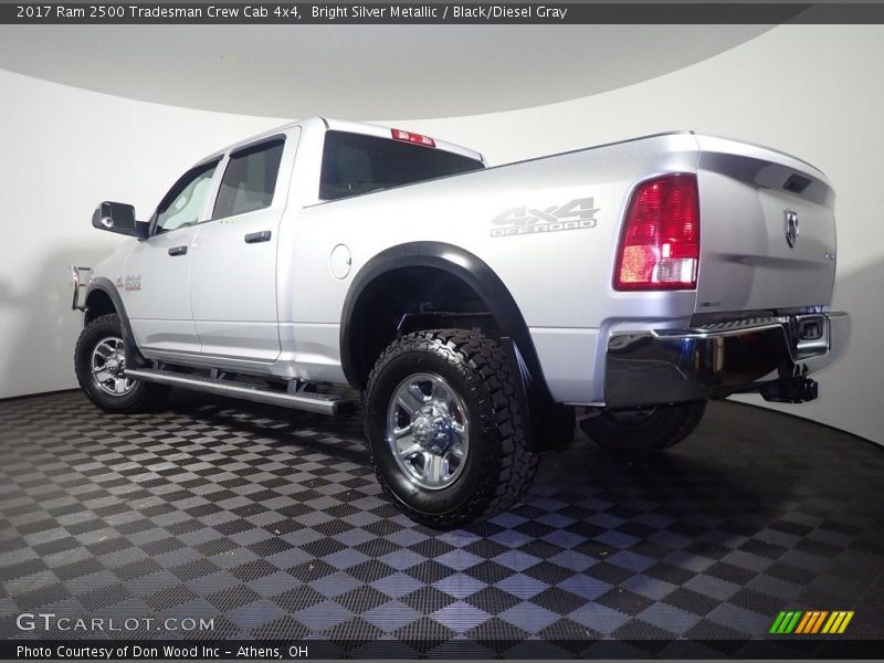 Bright Silver Metallic / Black/Diesel Gray 2017 Ram 2500 Tradesman Crew Cab 4x4