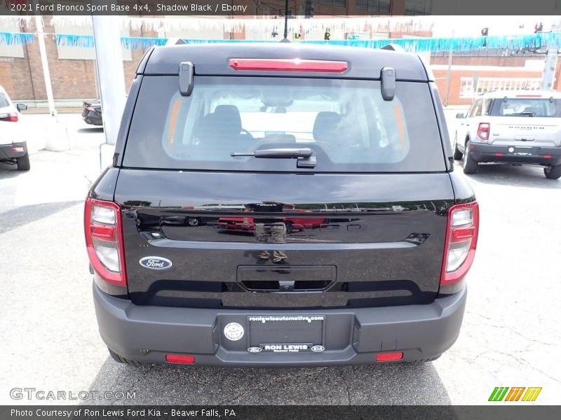 Shadow Black / Ebony 2021 Ford Bronco Sport Base 4x4