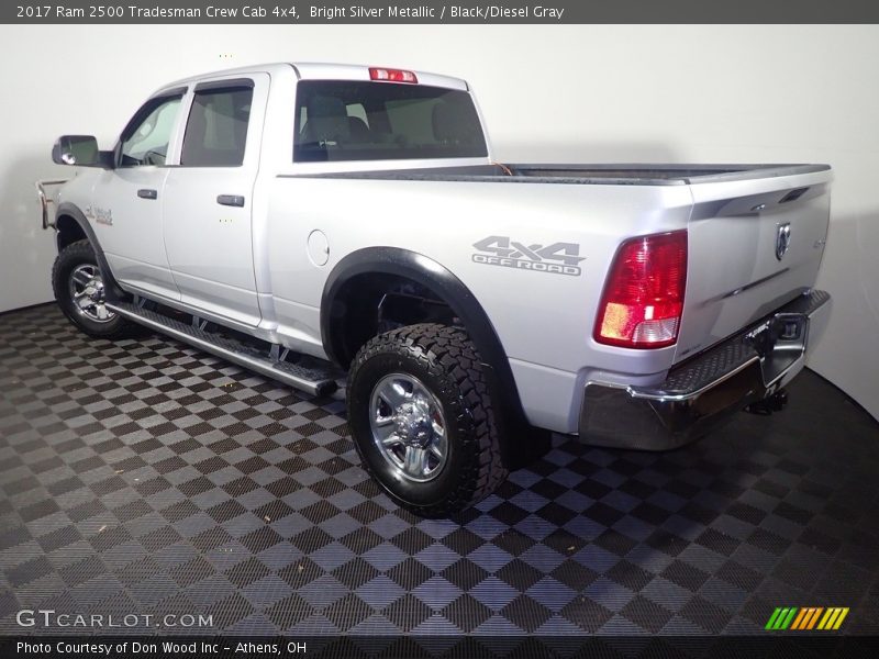 Bright Silver Metallic / Black/Diesel Gray 2017 Ram 2500 Tradesman Crew Cab 4x4