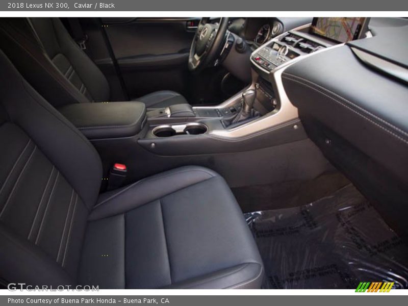 Front Seat of 2018 NX 300