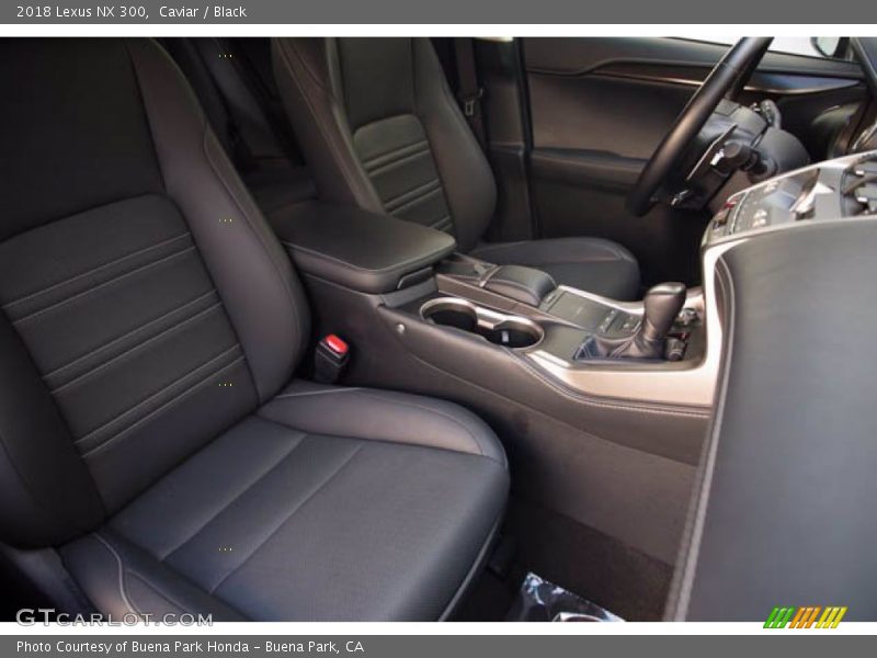 Front Seat of 2018 NX 300