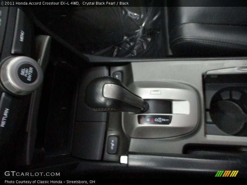 Crystal Black Pearl / Black 2011 Honda Accord Crosstour EX-L 4WD