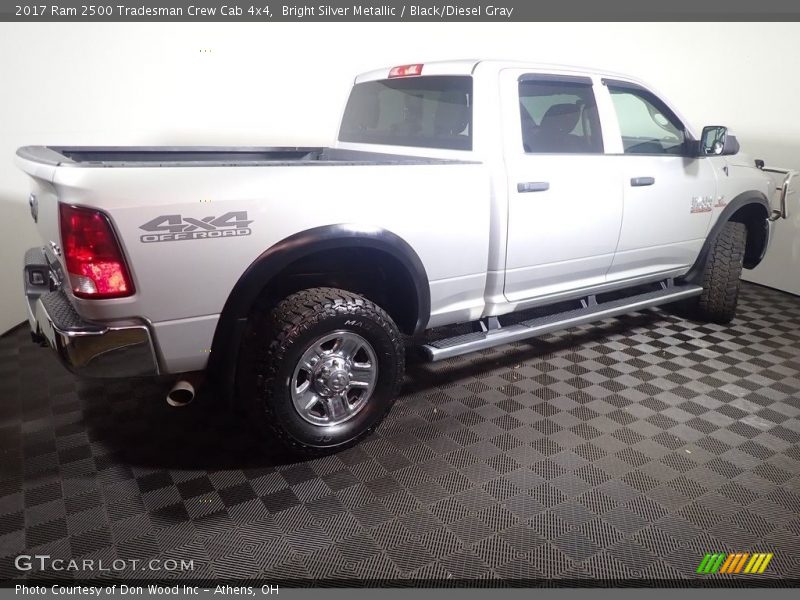 Bright Silver Metallic / Black/Diesel Gray 2017 Ram 2500 Tradesman Crew Cab 4x4