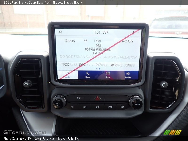 Shadow Black / Ebony 2021 Ford Bronco Sport Base 4x4