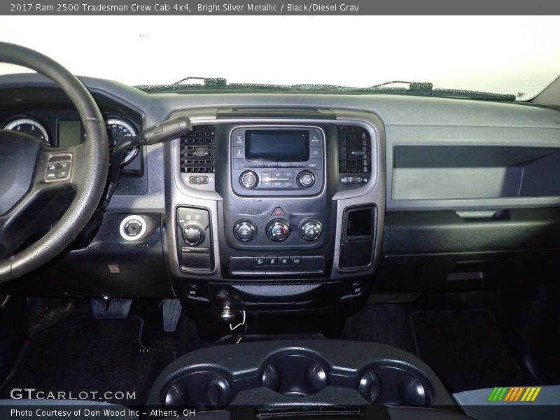 Bright Silver Metallic / Black/Diesel Gray 2017 Ram 2500 Tradesman Crew Cab 4x4