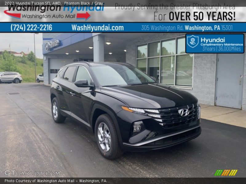 Phantom Black / Gray 2022 Hyundai Tucson SEL AWD