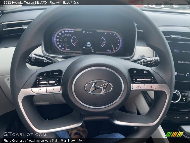 Phantom Black / Gray 2022 Hyundai Tucson SEL AWD