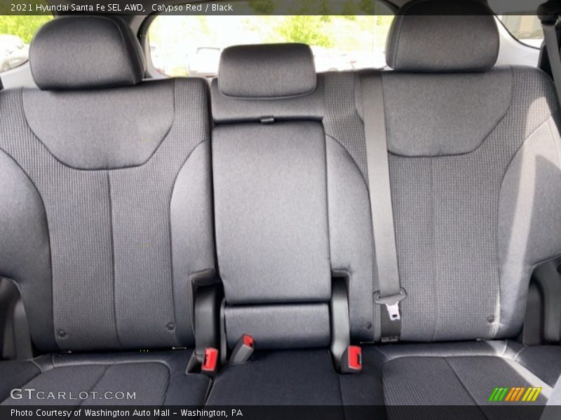 Calypso Red / Black 2021 Hyundai Santa Fe SEL AWD