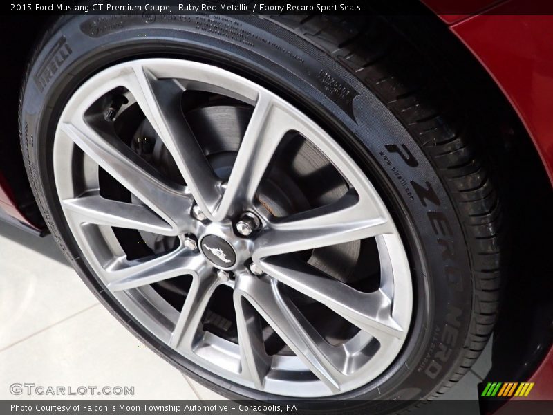 Ruby Red Metallic / Ebony Recaro Sport Seats 2015 Ford Mustang GT Premium Coupe