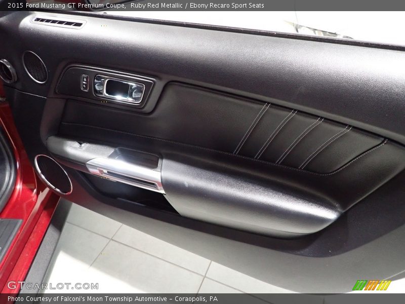 Ruby Red Metallic / Ebony Recaro Sport Seats 2015 Ford Mustang GT Premium Coupe