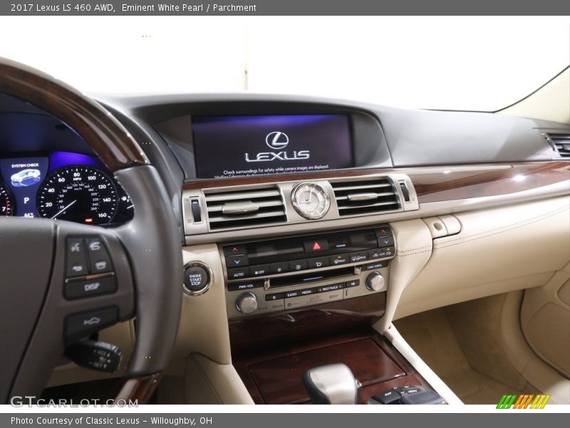 Eminent White Pearl / Parchment 2017 Lexus LS 460 AWD