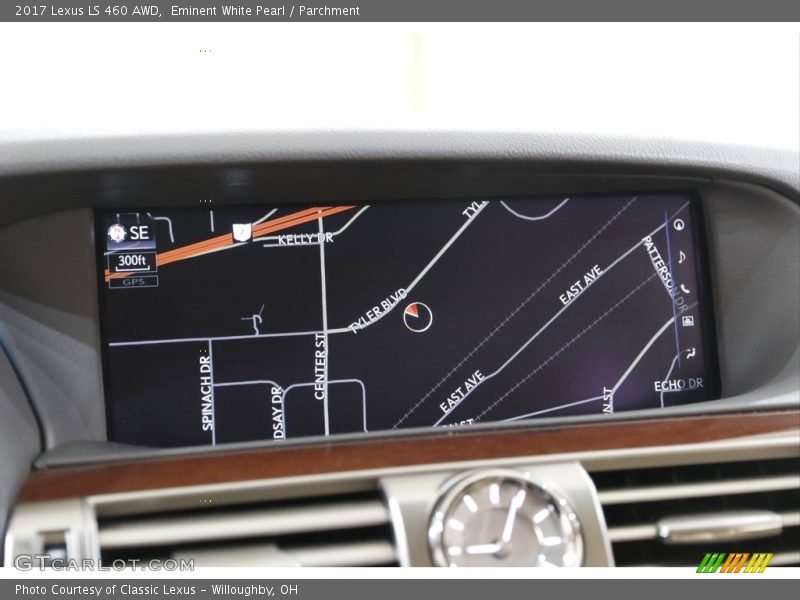 Eminent White Pearl / Parchment 2017 Lexus LS 460 AWD