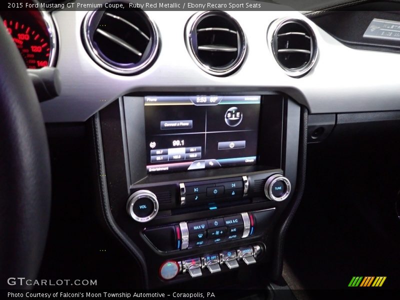 Ruby Red Metallic / Ebony Recaro Sport Seats 2015 Ford Mustang GT Premium Coupe