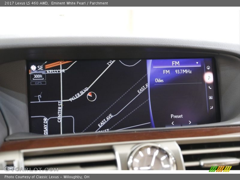 Eminent White Pearl / Parchment 2017 Lexus LS 460 AWD