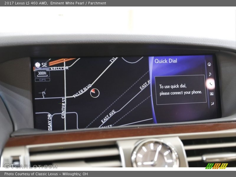 Eminent White Pearl / Parchment 2017 Lexus LS 460 AWD