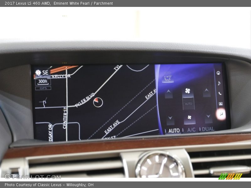 Eminent White Pearl / Parchment 2017 Lexus LS 460 AWD