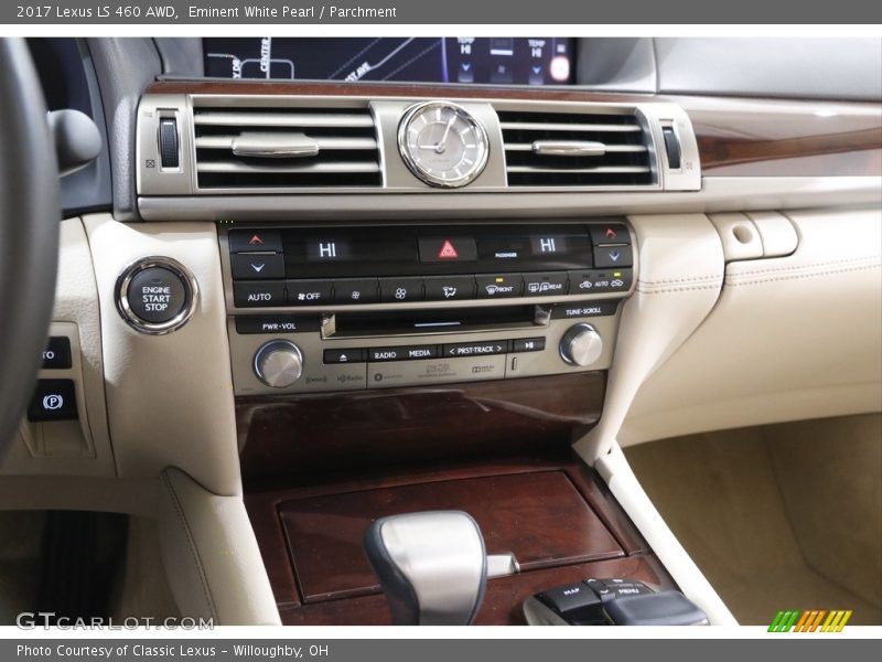 Eminent White Pearl / Parchment 2017 Lexus LS 460 AWD