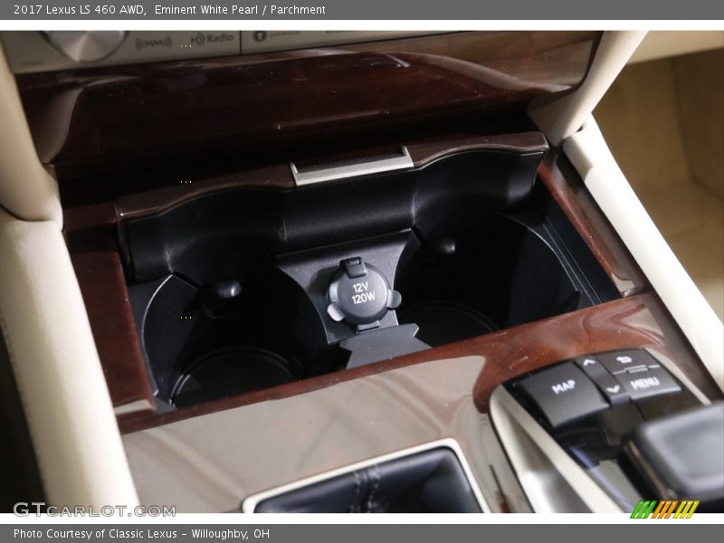 Eminent White Pearl / Parchment 2017 Lexus LS 460 AWD