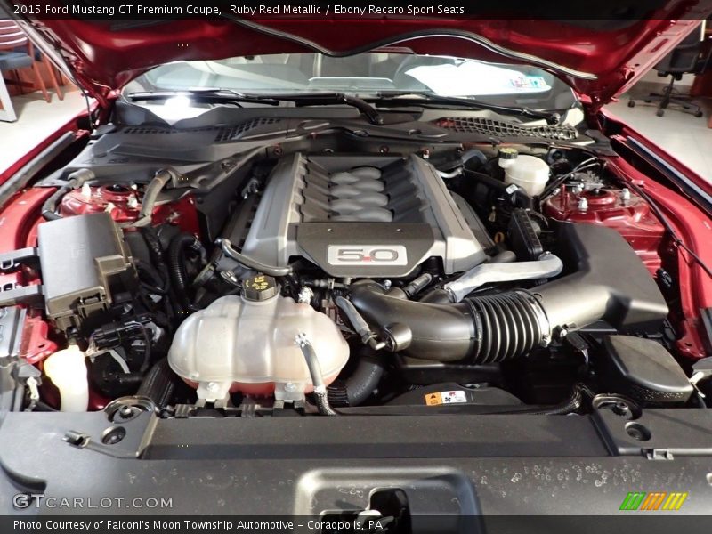 Ruby Red Metallic / Ebony Recaro Sport Seats 2015 Ford Mustang GT Premium Coupe