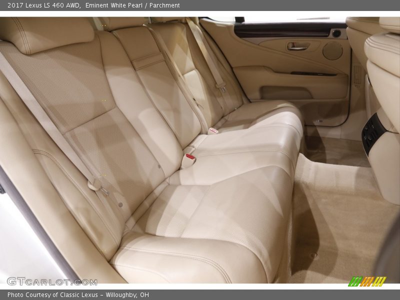 Eminent White Pearl / Parchment 2017 Lexus LS 460 AWD