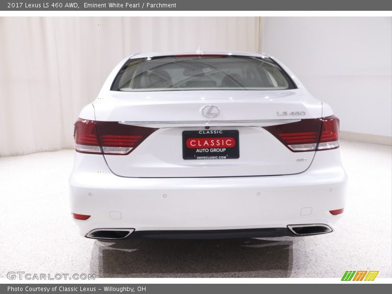 Eminent White Pearl / Parchment 2017 Lexus LS 460 AWD