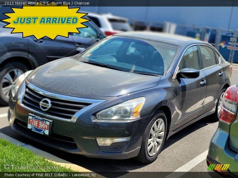 Storm Blue / Charcoal 2013 Nissan Altima 2.5 S