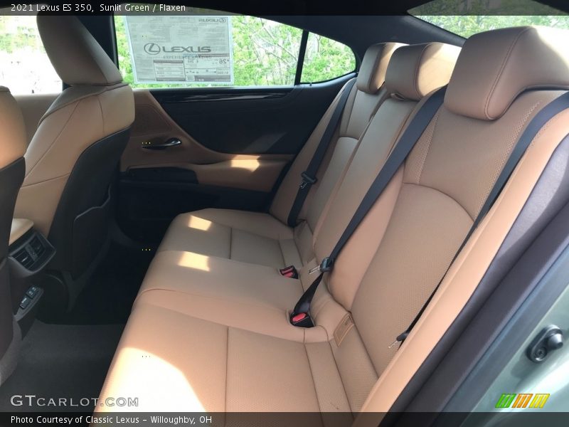 Sunlit Green / Flaxen 2021 Lexus ES 350