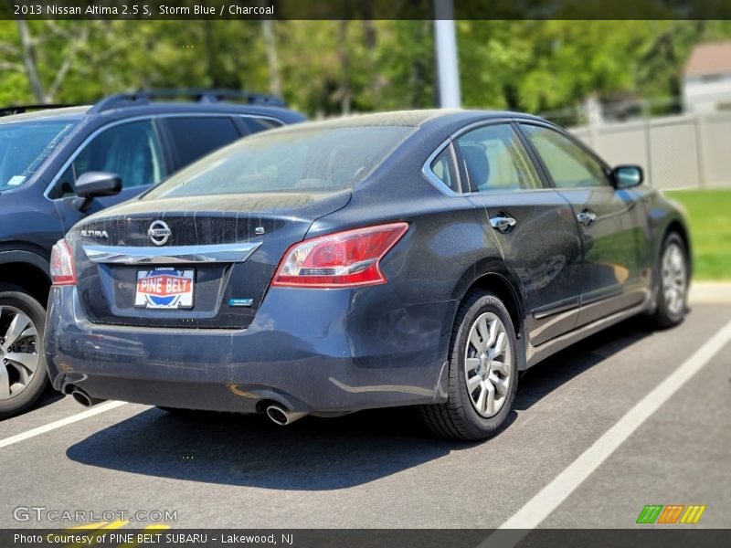 Storm Blue / Charcoal 2013 Nissan Altima 2.5 S