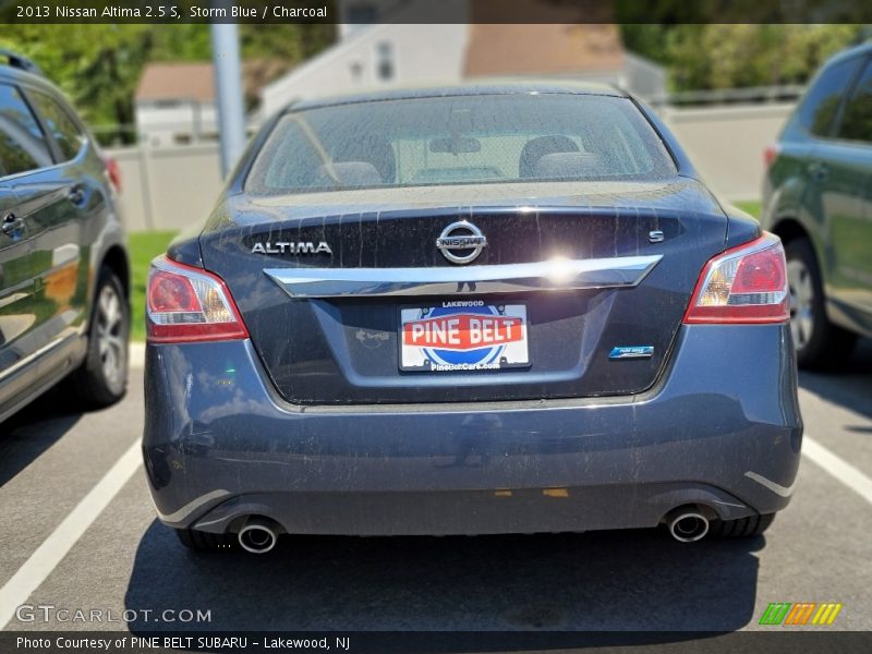 Storm Blue / Charcoal 2013 Nissan Altima 2.5 S