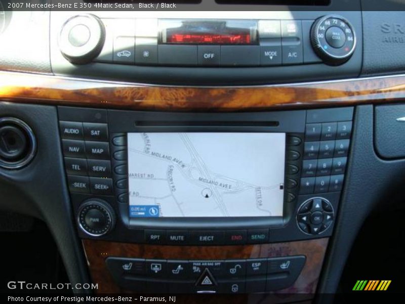 Black / Black 2007 Mercedes-Benz E 350 4Matic Sedan