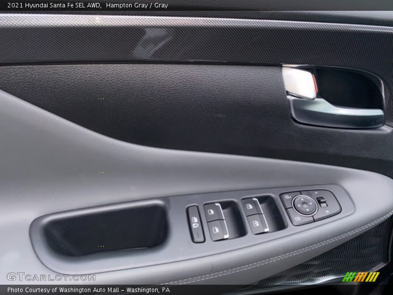 Hampton Gray / Gray 2021 Hyundai Santa Fe SEL AWD
