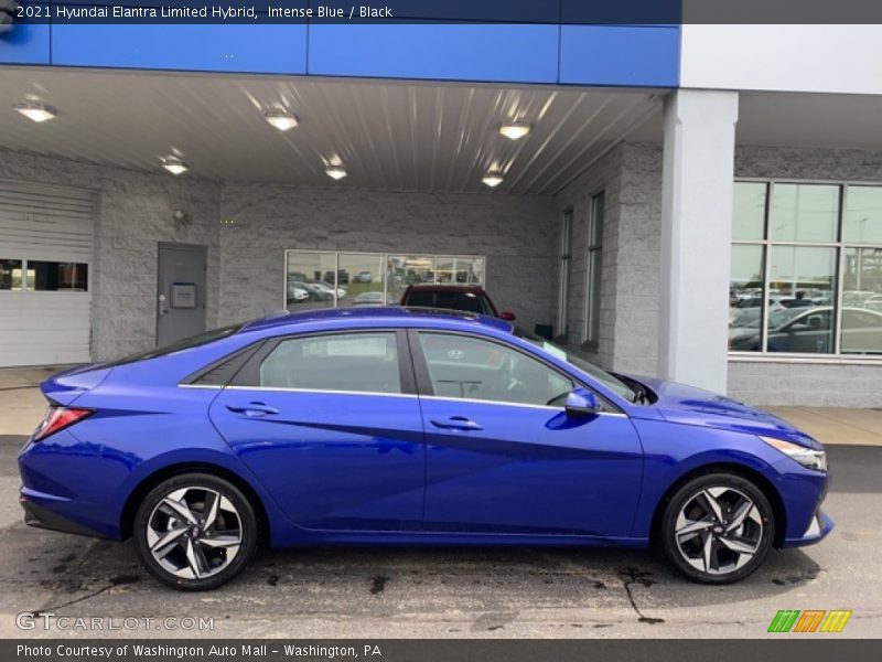  2021 Elantra Limited Hybrid Intense Blue