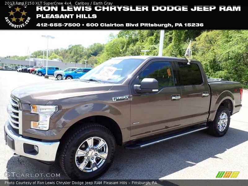 Caribou / Earth Gray 2017 Ford F150 XLT SuperCrew 4x4