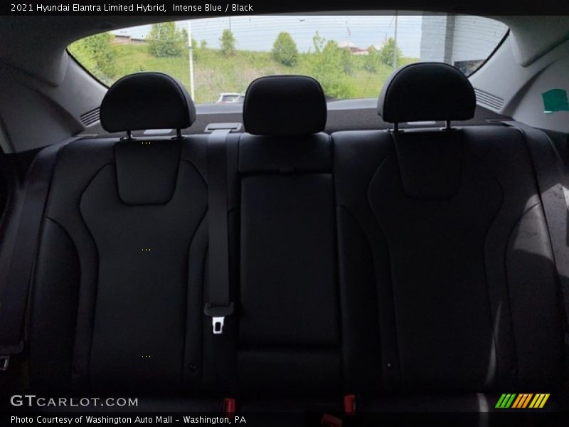Intense Blue / Black 2021 Hyundai Elantra Limited Hybrid