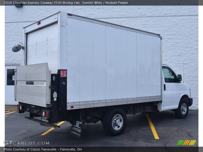 Summit White / Medium Pewter 2016 Chevrolet Express Cutaway 3500 Moving Van