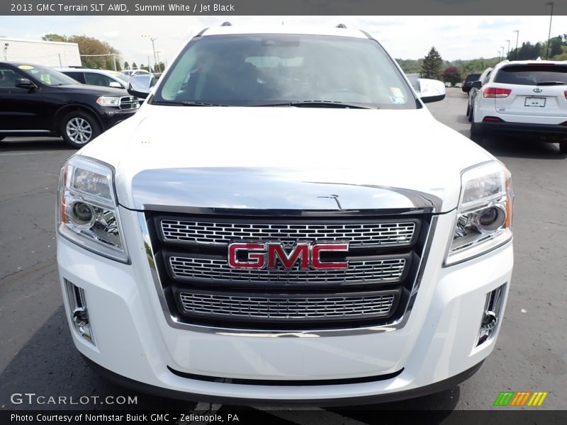 Summit White / Jet Black 2013 GMC Terrain SLT AWD
