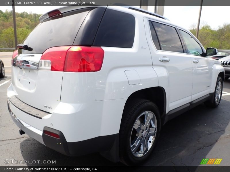 Summit White / Jet Black 2013 GMC Terrain SLT AWD