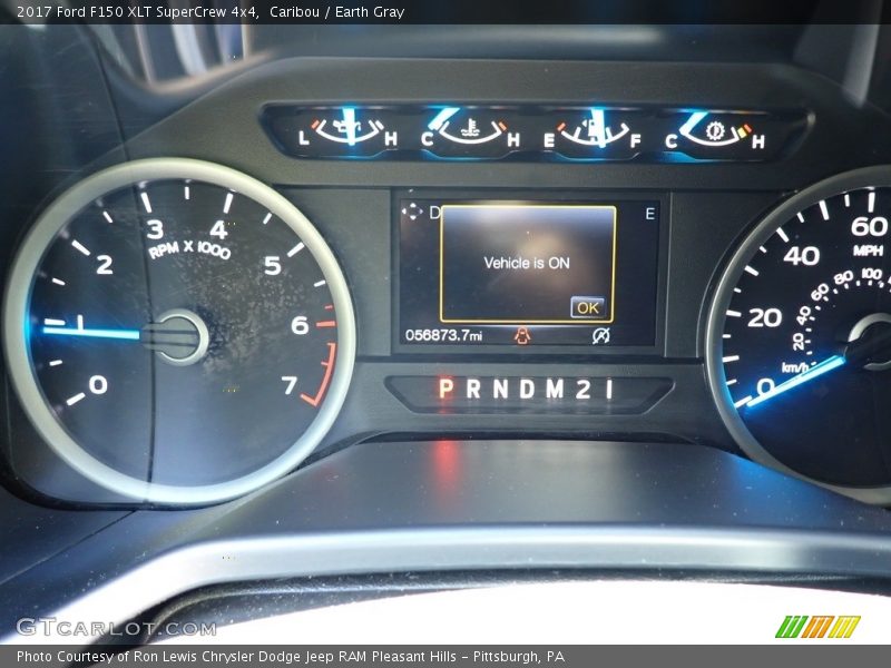 Caribou / Earth Gray 2017 Ford F150 XLT SuperCrew 4x4