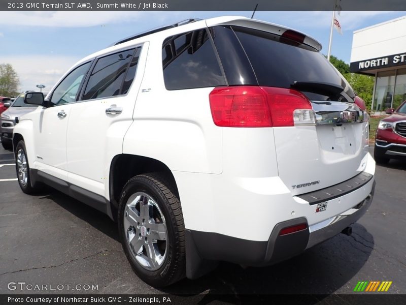 Summit White / Jet Black 2013 GMC Terrain SLT AWD
