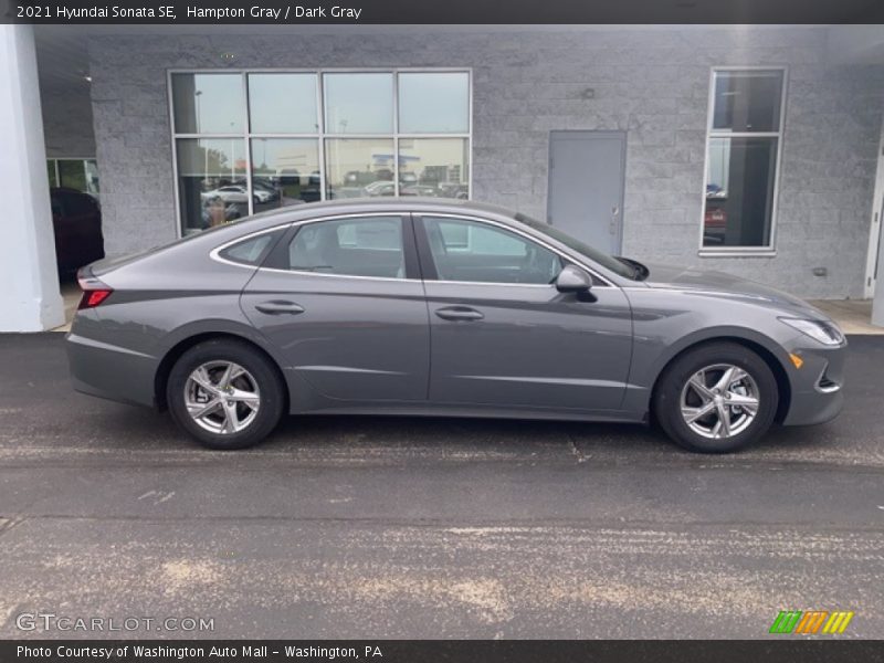 Hampton Gray / Dark Gray 2021 Hyundai Sonata SE
