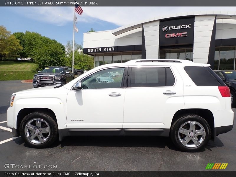 Summit White / Jet Black 2013 GMC Terrain SLT AWD