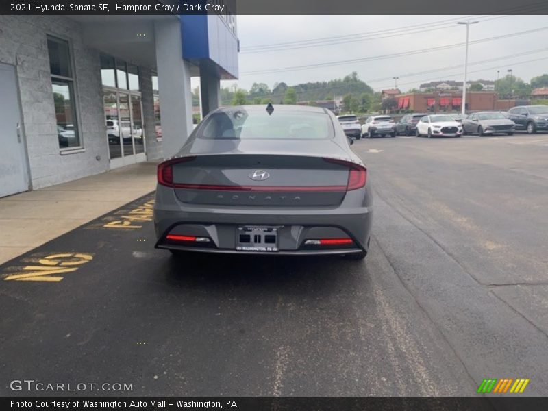 Hampton Gray / Dark Gray 2021 Hyundai Sonata SE