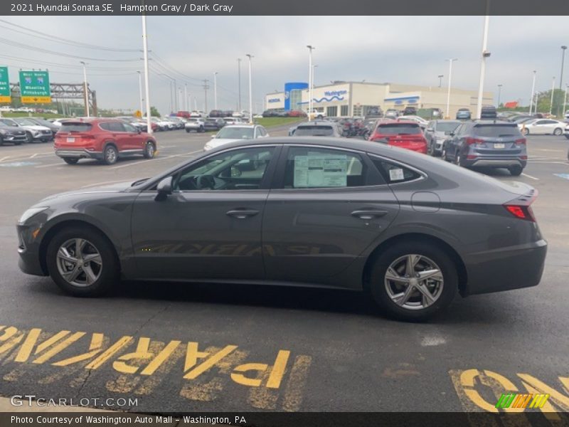 Hampton Gray / Dark Gray 2021 Hyundai Sonata SE