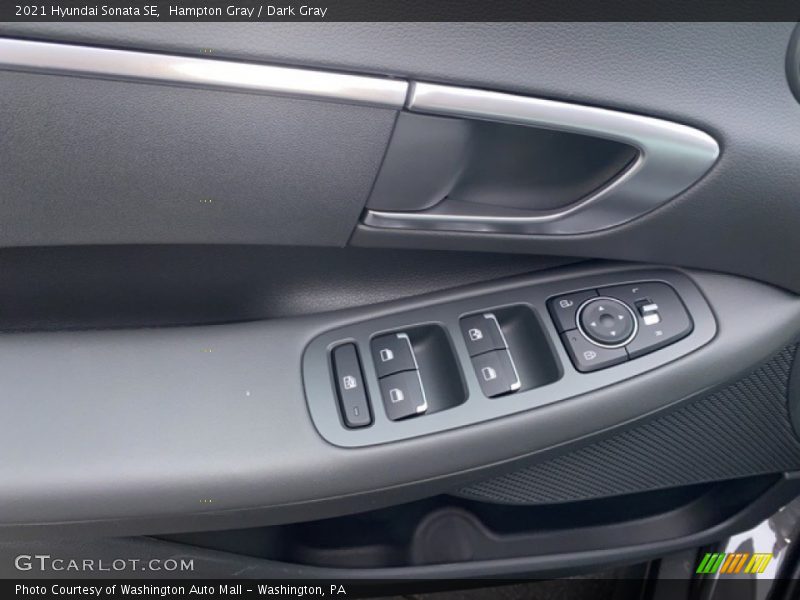 Hampton Gray / Dark Gray 2021 Hyundai Sonata SE