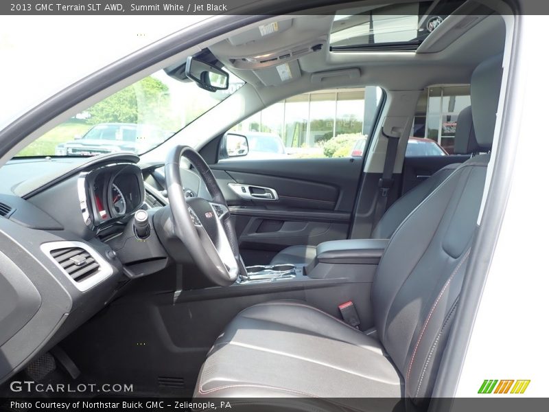 Summit White / Jet Black 2013 GMC Terrain SLT AWD