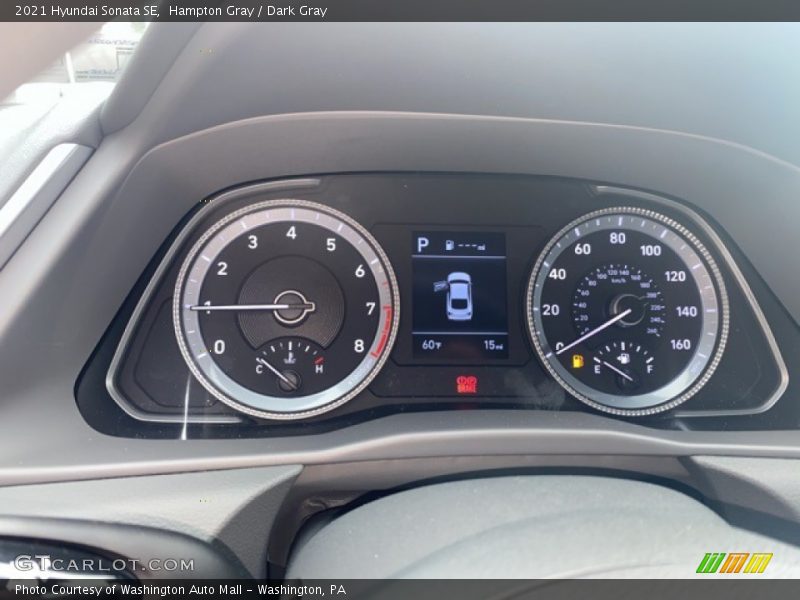 Hampton Gray / Dark Gray 2021 Hyundai Sonata SE