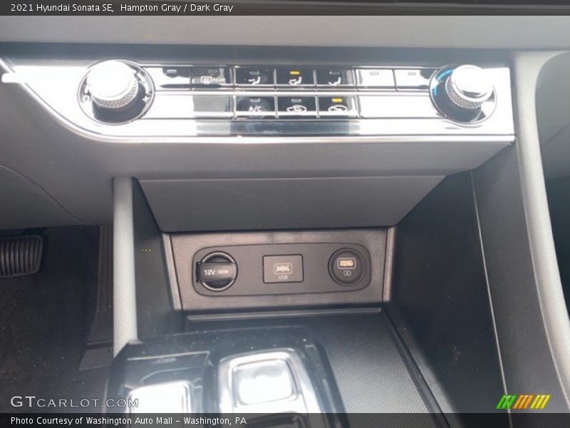 Hampton Gray / Dark Gray 2021 Hyundai Sonata SE
